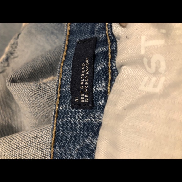100% cotton GAP Girlfriend Jeans size 31 - Picture 2 of 4